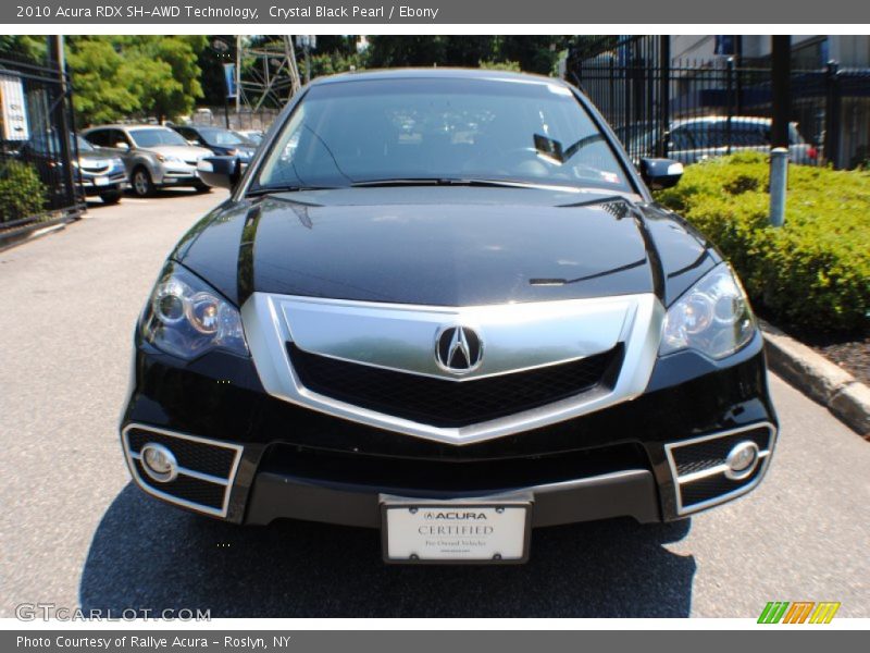 Crystal Black Pearl / Ebony 2010 Acura RDX SH-AWD Technology