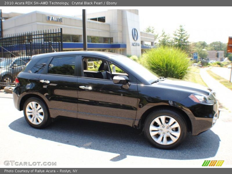 Crystal Black Pearl / Ebony 2010 Acura RDX SH-AWD Technology