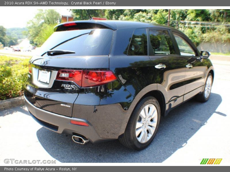 Crystal Black Pearl / Ebony 2010 Acura RDX SH-AWD Technology