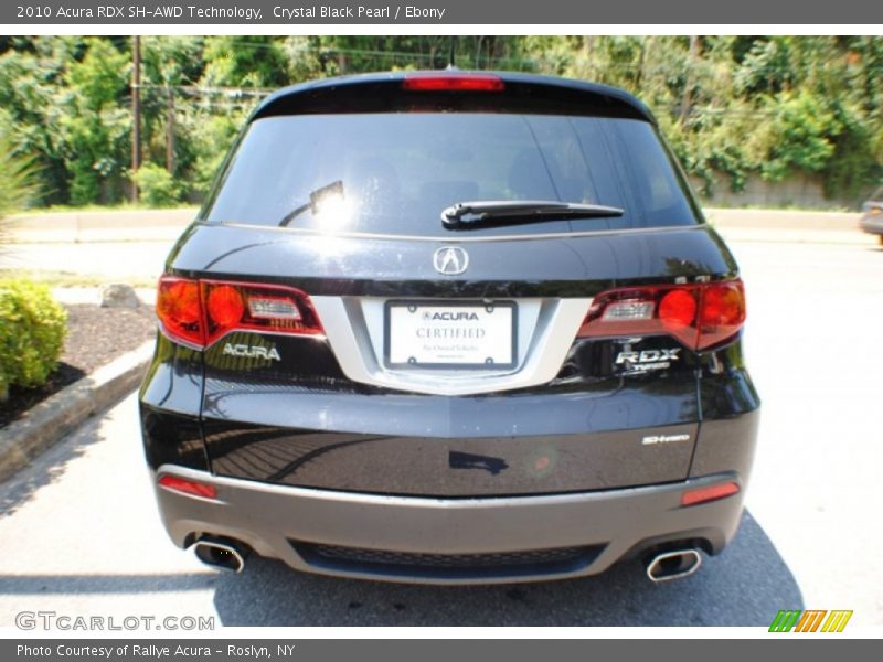 Crystal Black Pearl / Ebony 2010 Acura RDX SH-AWD Technology