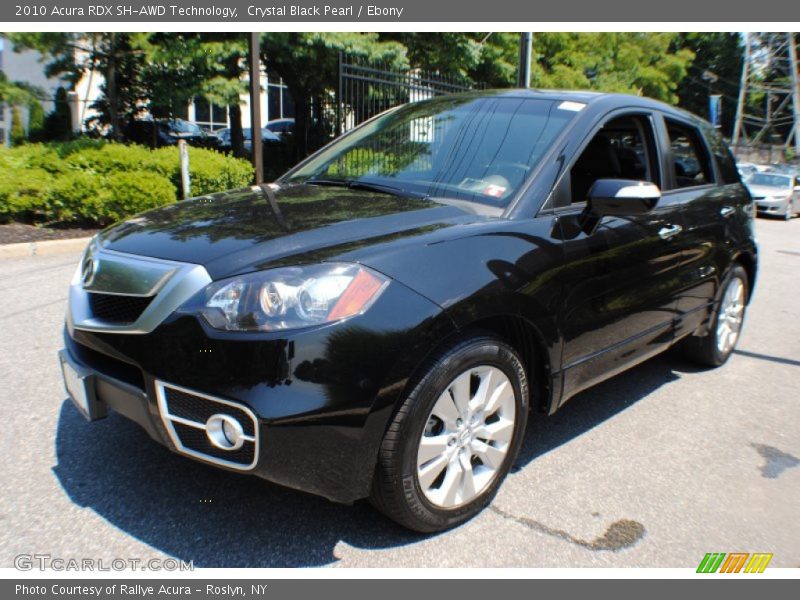 Crystal Black Pearl / Ebony 2010 Acura RDX SH-AWD Technology