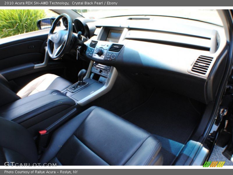 Crystal Black Pearl / Ebony 2010 Acura RDX SH-AWD Technology