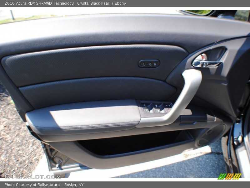 Crystal Black Pearl / Ebony 2010 Acura RDX SH-AWD Technology