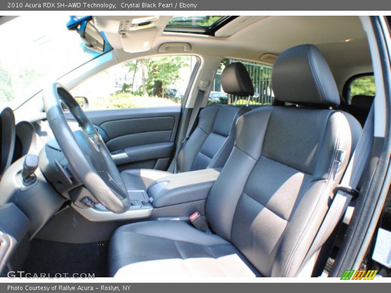 Crystal Black Pearl / Ebony 2010 Acura RDX SH-AWD Technology