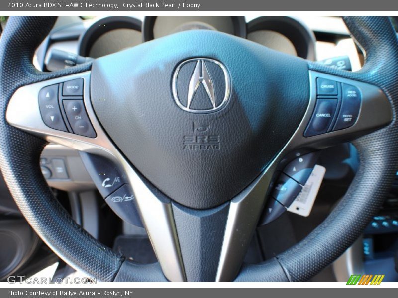 Crystal Black Pearl / Ebony 2010 Acura RDX SH-AWD Technology