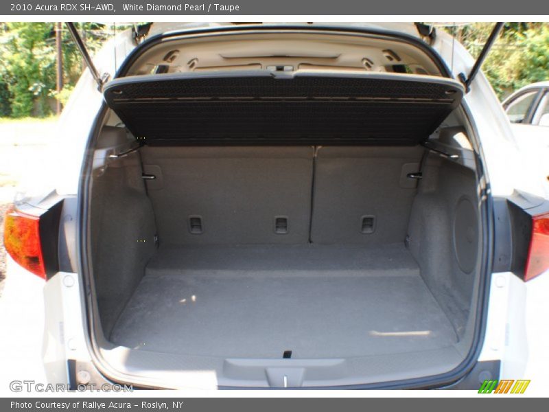 White Diamond Pearl / Taupe 2010 Acura RDX SH-AWD