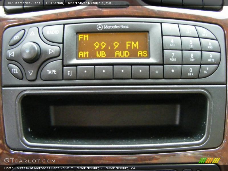 Desert Silver Metallic / Java 2002 Mercedes-Benz C 320 Sedan