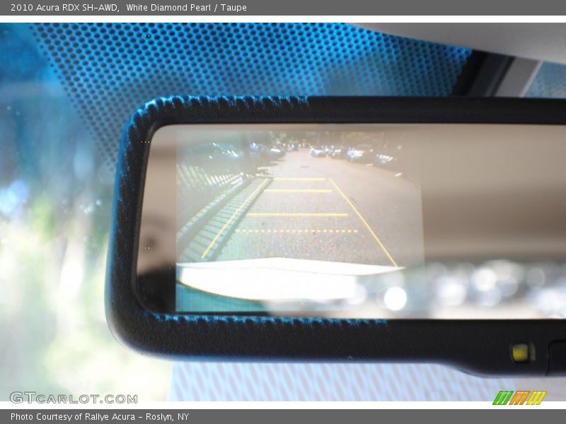 White Diamond Pearl / Taupe 2010 Acura RDX SH-AWD