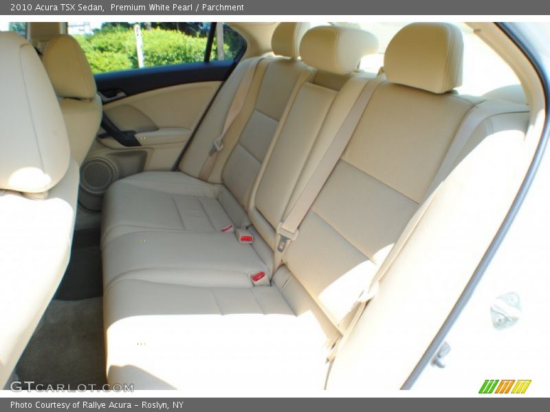 Premium White Pearl / Parchment 2010 Acura TSX Sedan