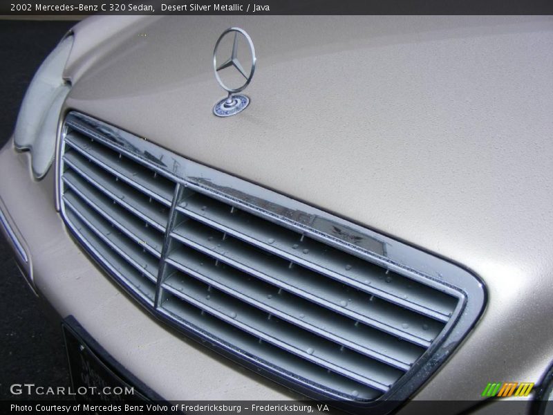 Desert Silver Metallic / Java 2002 Mercedes-Benz C 320 Sedan