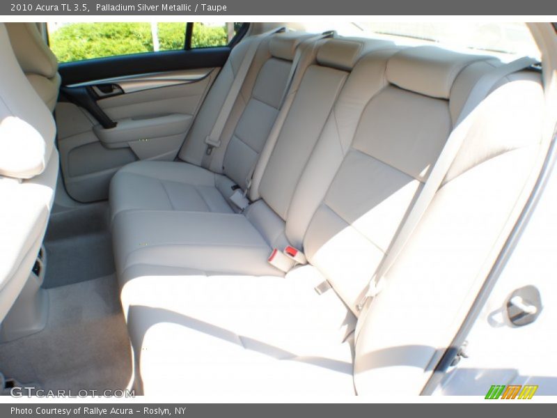 Palladium Silver Metallic / Taupe 2010 Acura TL 3.5