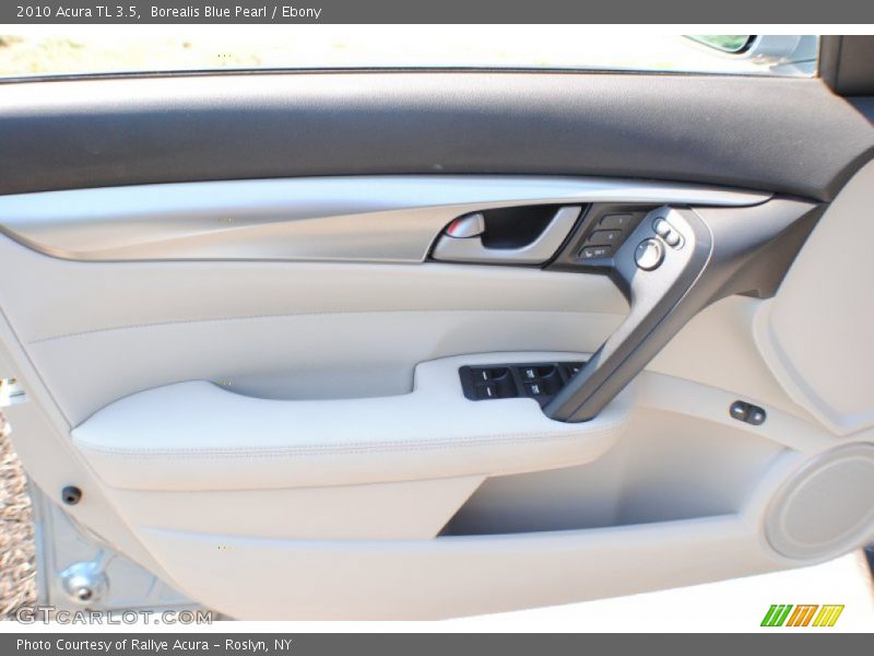 Borealis Blue Pearl / Ebony 2010 Acura TL 3.5