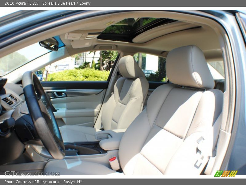 Borealis Blue Pearl / Ebony 2010 Acura TL 3.5