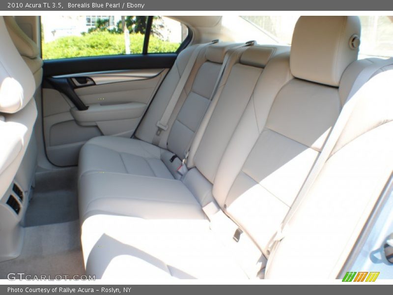 Borealis Blue Pearl / Ebony 2010 Acura TL 3.5