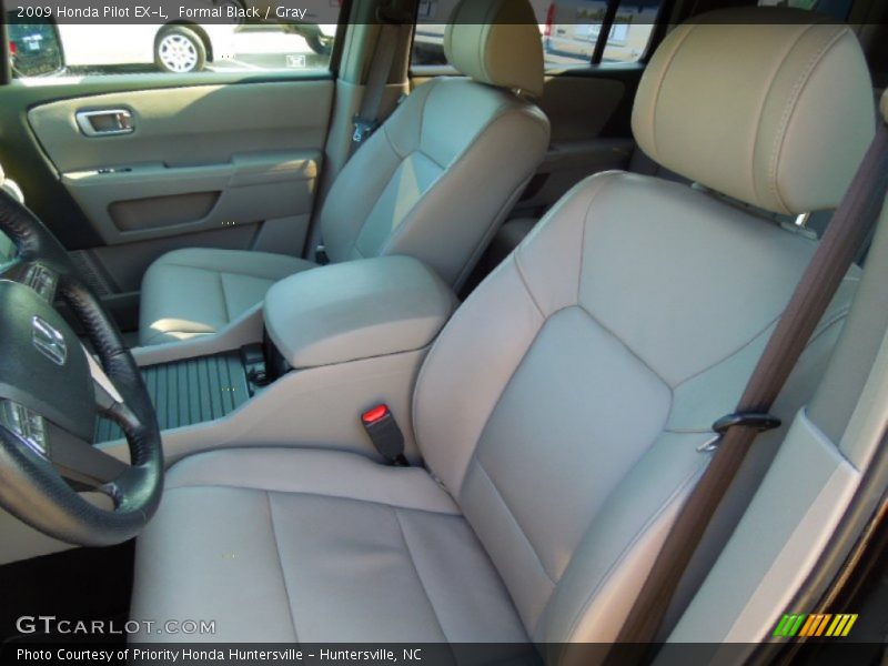Formal Black / Gray 2009 Honda Pilot EX-L
