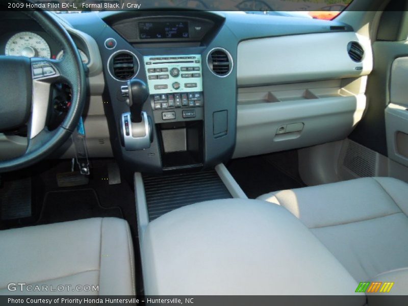 Formal Black / Gray 2009 Honda Pilot EX-L