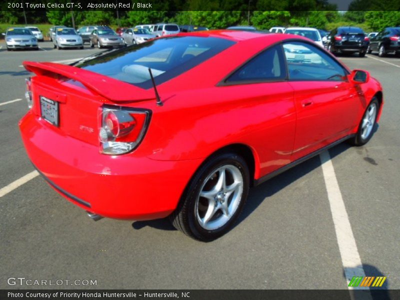 Absolutely Red / Black 2001 Toyota Celica GT-S