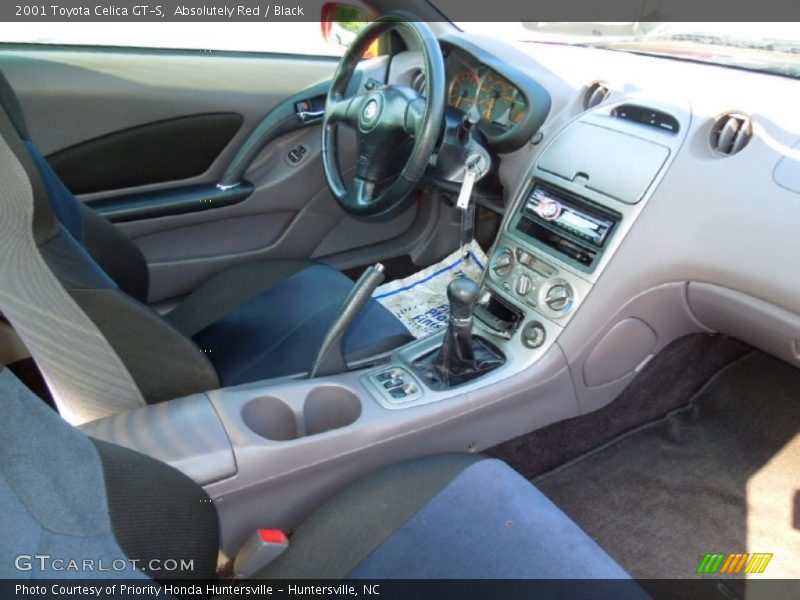 Absolutely Red / Black 2001 Toyota Celica GT-S