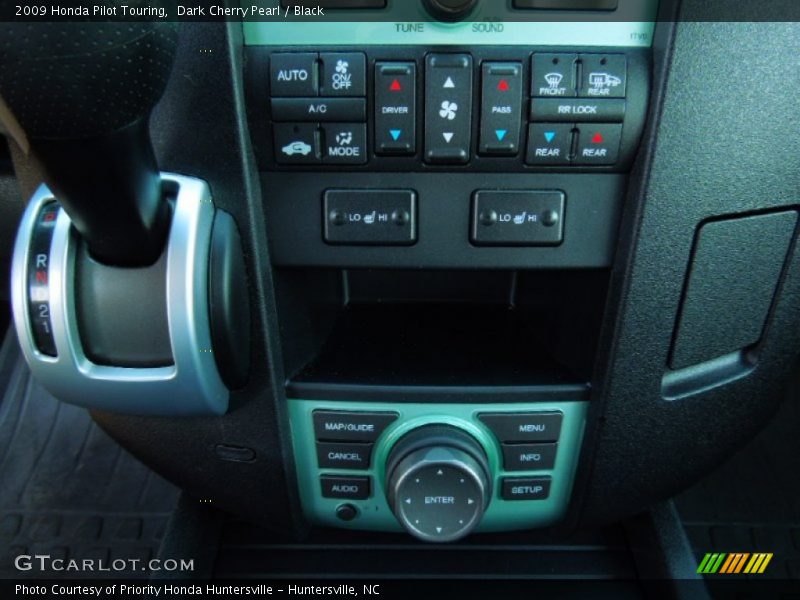 Dark Cherry Pearl / Black 2009 Honda Pilot Touring
