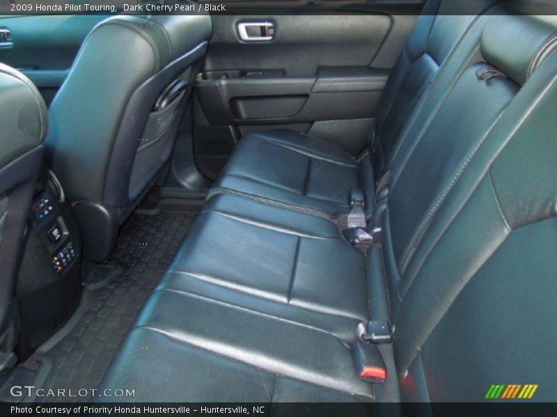 Dark Cherry Pearl / Black 2009 Honda Pilot Touring