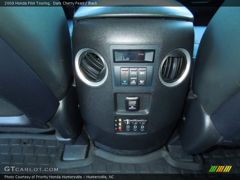 Dark Cherry Pearl / Black 2009 Honda Pilot Touring
