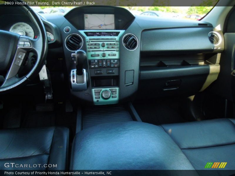 Dark Cherry Pearl / Black 2009 Honda Pilot Touring