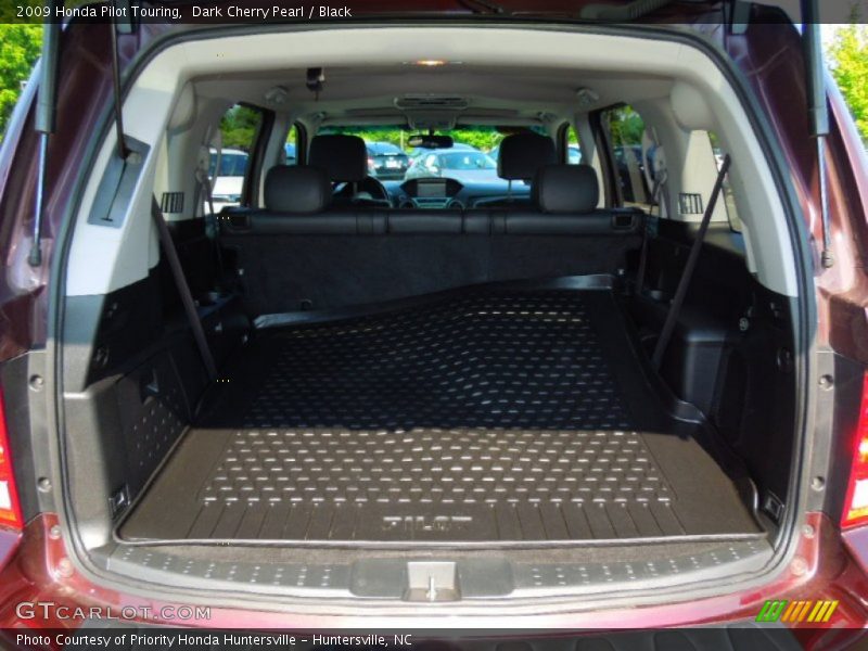 Dark Cherry Pearl / Black 2009 Honda Pilot Touring