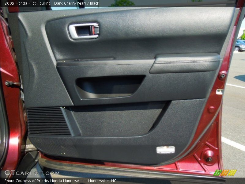 Dark Cherry Pearl / Black 2009 Honda Pilot Touring