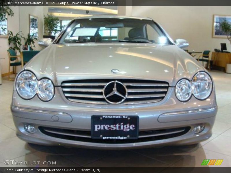 Pewter Metallic / Charcoal 2005 Mercedes-Benz CLK 320 Coupe