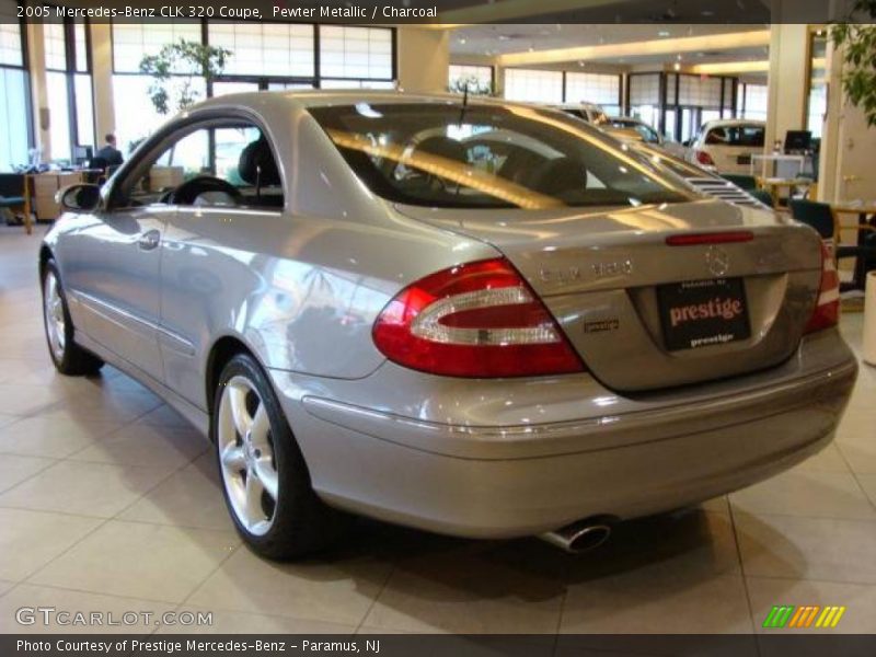 Pewter Metallic / Charcoal 2005 Mercedes-Benz CLK 320 Coupe