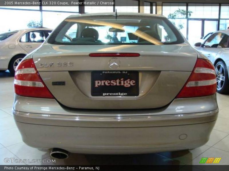 Pewter Metallic / Charcoal 2005 Mercedes-Benz CLK 320 Coupe
