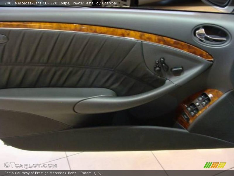 Pewter Metallic / Charcoal 2005 Mercedes-Benz CLK 320 Coupe