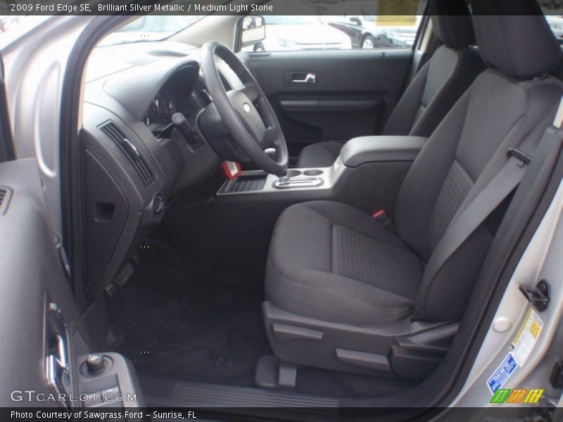 Brilliant Silver Metallic / Medium Light Stone 2009 Ford Edge SE