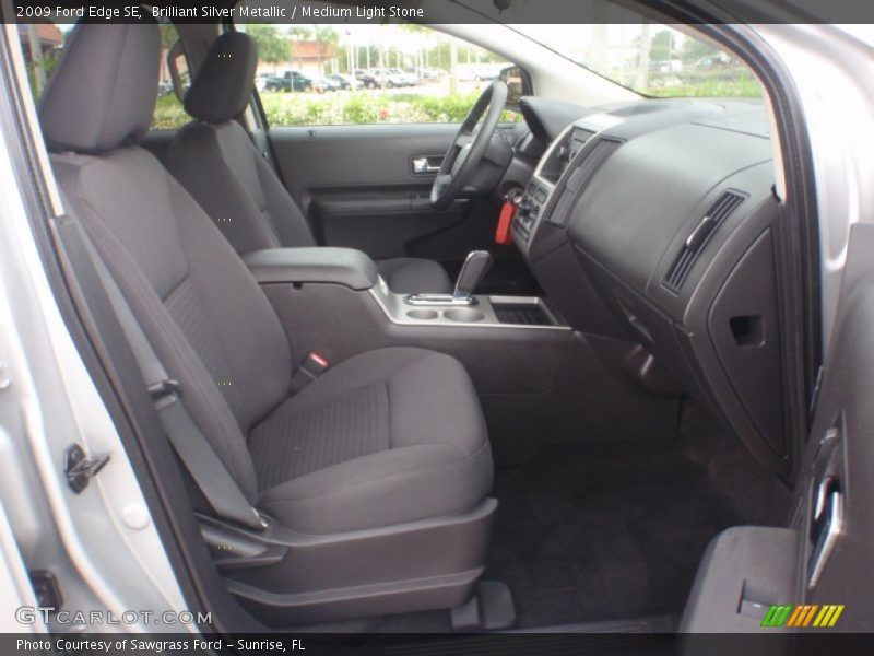Brilliant Silver Metallic / Medium Light Stone 2009 Ford Edge SE