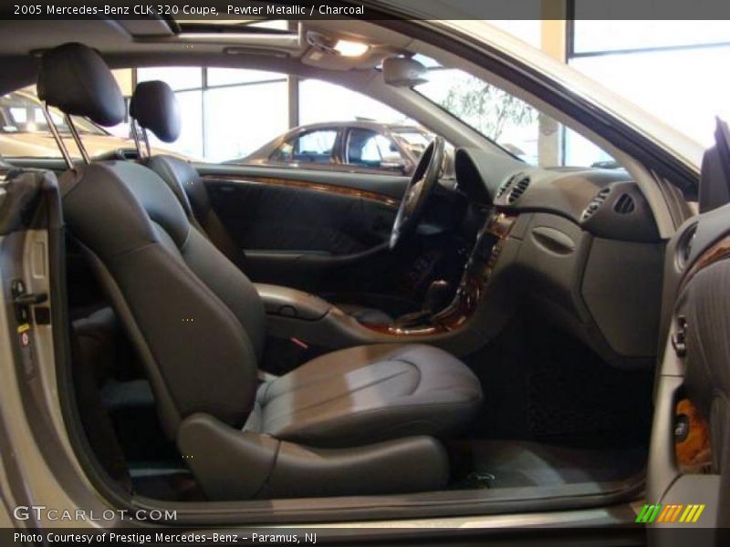Pewter Metallic / Charcoal 2005 Mercedes-Benz CLK 320 Coupe