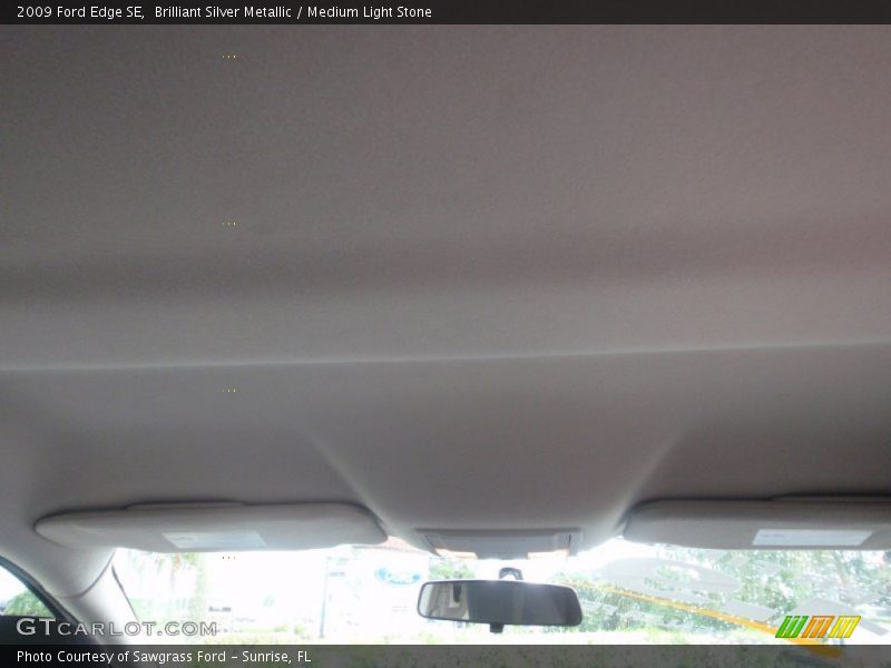 Brilliant Silver Metallic / Medium Light Stone 2009 Ford Edge SE