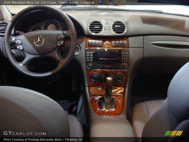 Pewter Metallic / Charcoal 2005 Mercedes-Benz CLK 320 Coupe