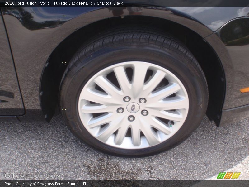 Tuxedo Black Metallic / Charcoal Black 2010 Ford Fusion Hybrid