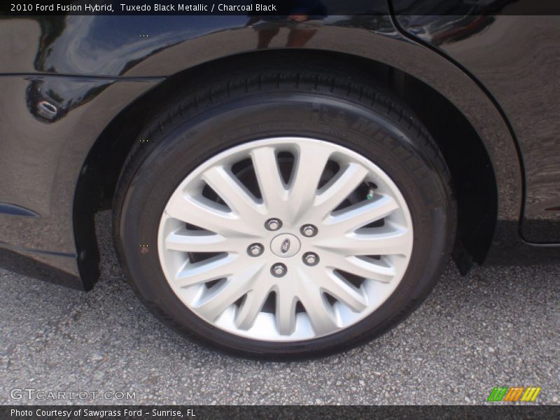 Tuxedo Black Metallic / Charcoal Black 2010 Ford Fusion Hybrid