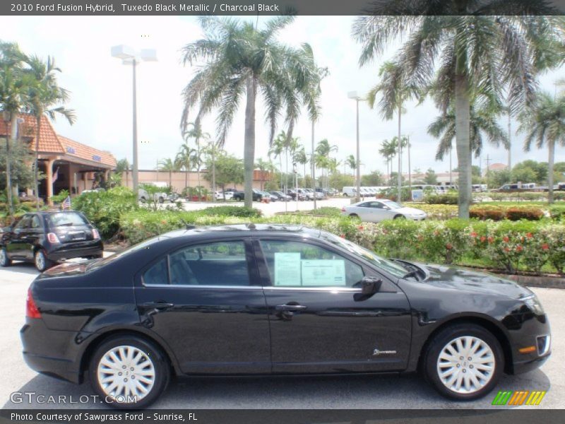Tuxedo Black Metallic / Charcoal Black 2010 Ford Fusion Hybrid