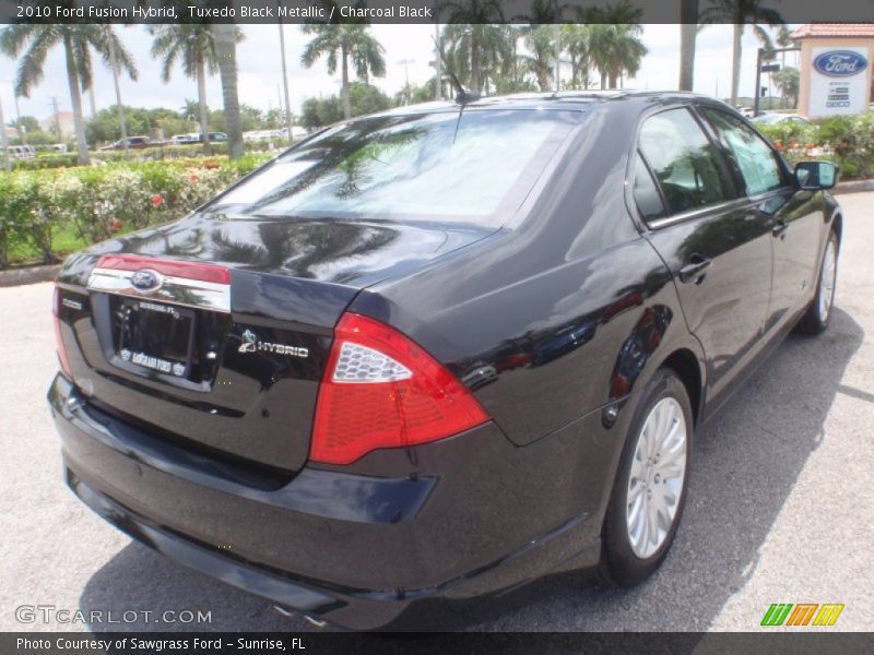 Tuxedo Black Metallic / Charcoal Black 2010 Ford Fusion Hybrid