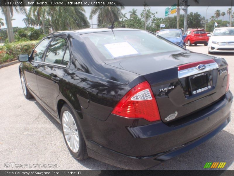 Tuxedo Black Metallic / Charcoal Black 2010 Ford Fusion Hybrid