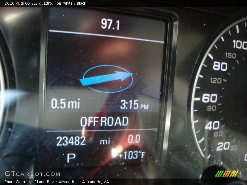 Ibis White / Black 2010 Audi Q5 3.2 quattro