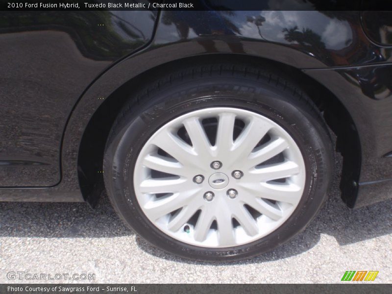 Tuxedo Black Metallic / Charcoal Black 2010 Ford Fusion Hybrid