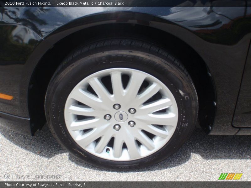 Tuxedo Black Metallic / Charcoal Black 2010 Ford Fusion Hybrid