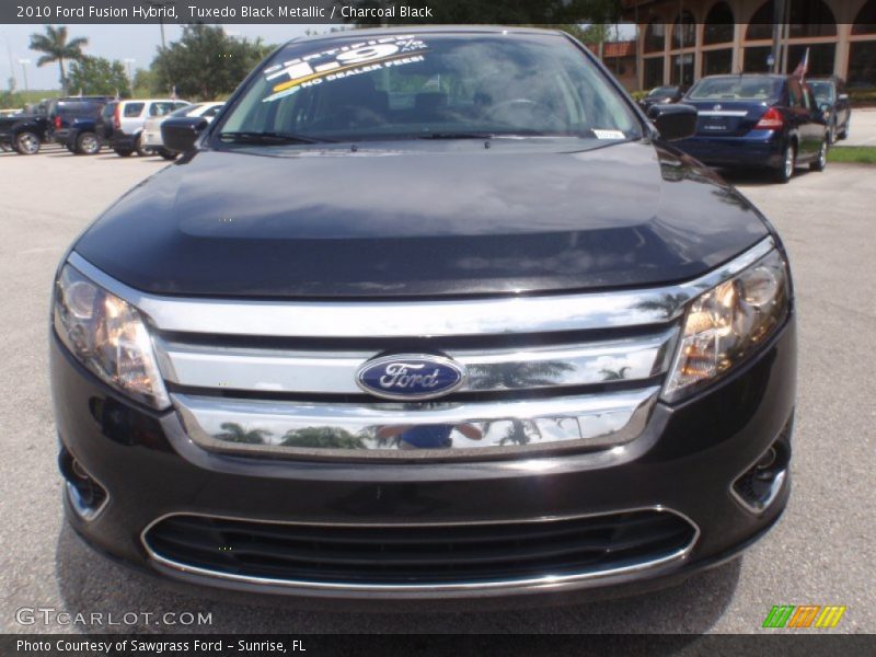 Tuxedo Black Metallic / Charcoal Black 2010 Ford Fusion Hybrid