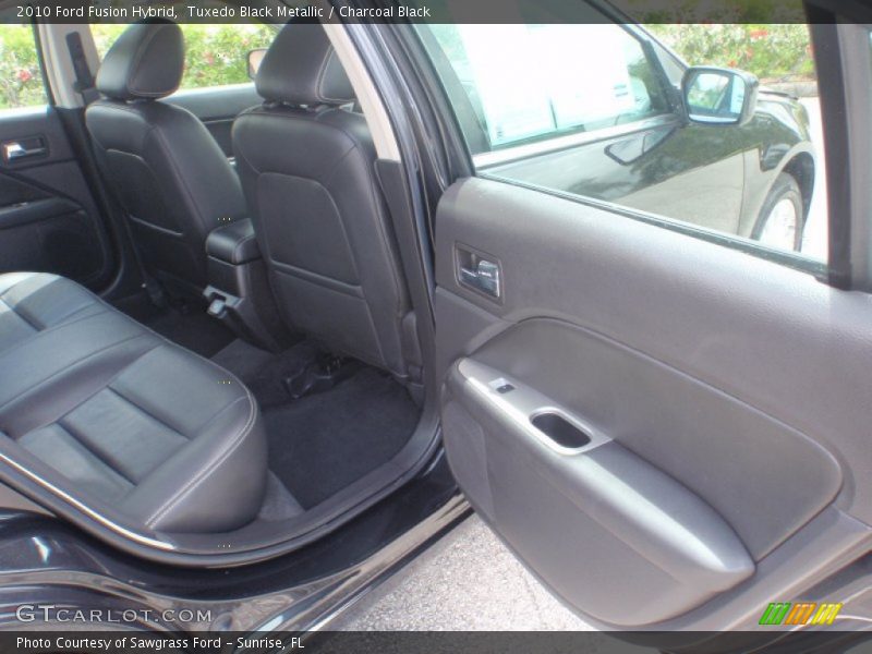 Tuxedo Black Metallic / Charcoal Black 2010 Ford Fusion Hybrid