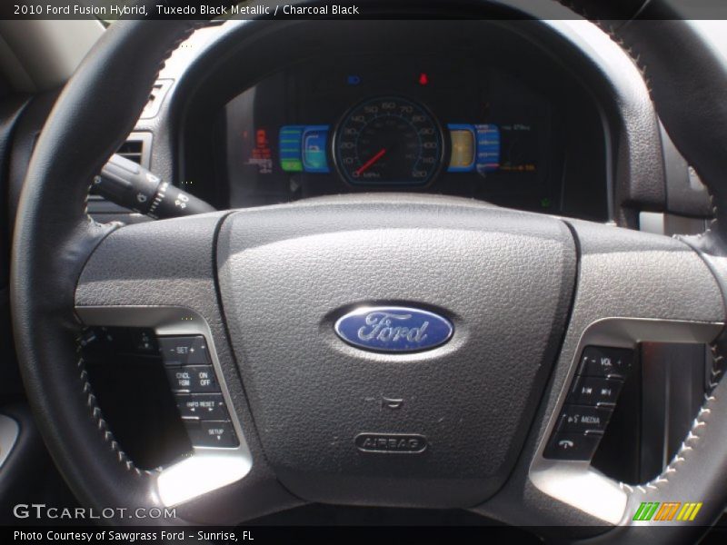 Tuxedo Black Metallic / Charcoal Black 2010 Ford Fusion Hybrid