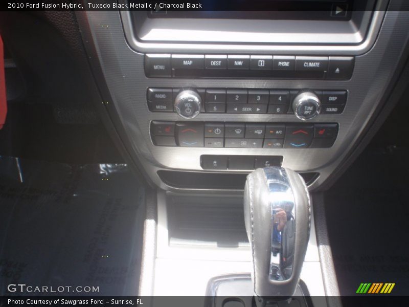 Tuxedo Black Metallic / Charcoal Black 2010 Ford Fusion Hybrid
