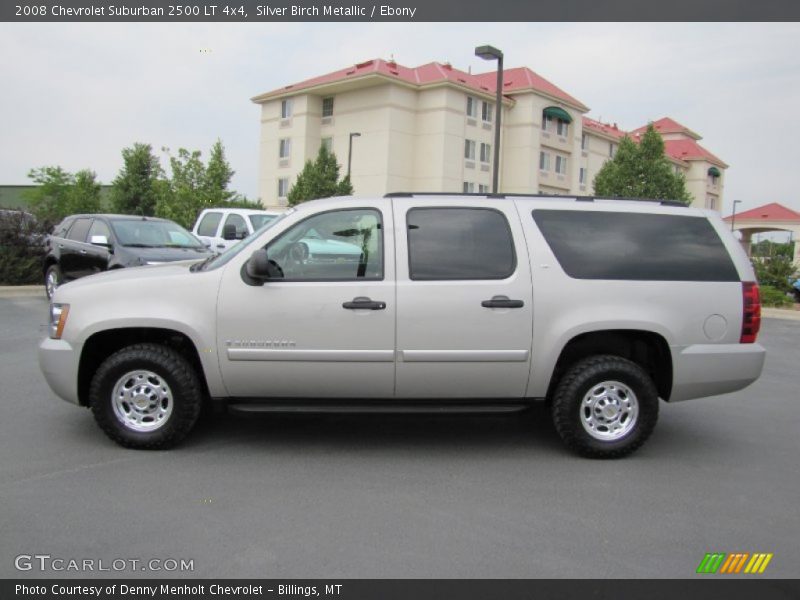  2008 Suburban 2500 LT 4x4 Silver Birch Metallic